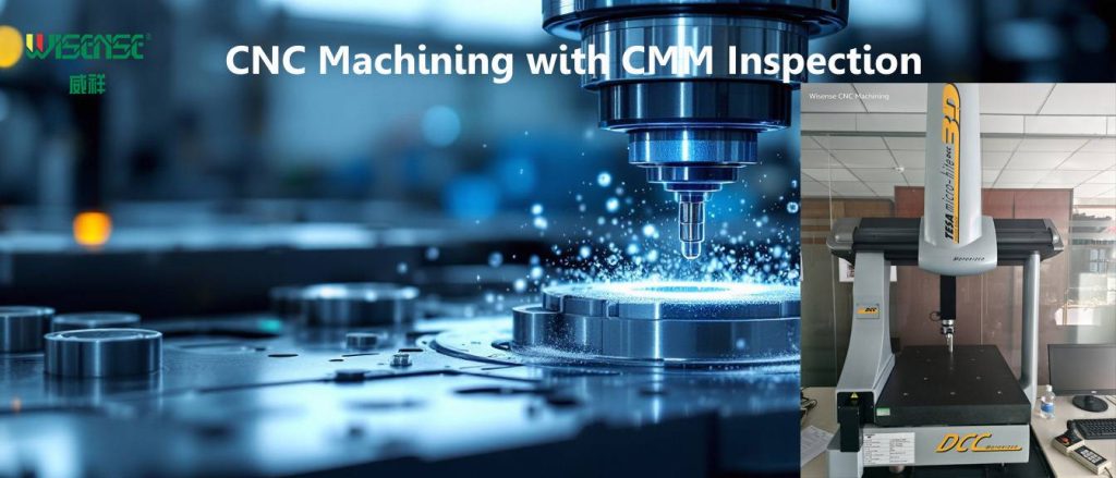 Wisense CNC Machining with CMM Inspection Services
